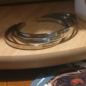 Mantra Bangle Bracelet